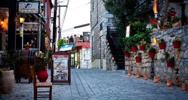 Villa Alkyoni House In Afytos Esterno foto