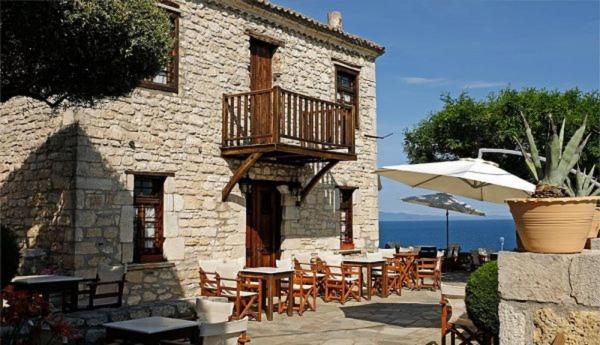 Villa Alkyoni House In Afytos Esterno foto